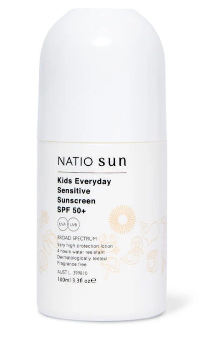 Natio Kids Everyday Sensitive Sunscreen SPF 50+ Roll On